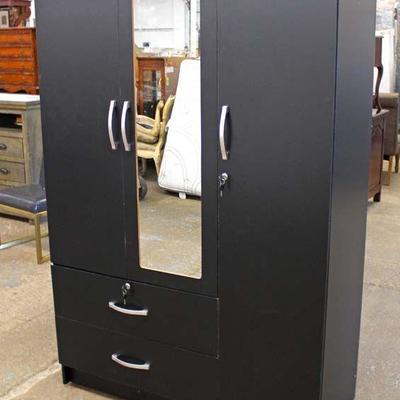  NEW Gentlemen Chifferobe with Mirror and Key

Auction Estimate $100-$300 â€“ Located Dock 