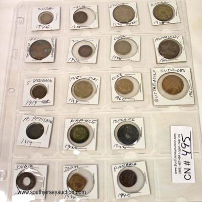  Selection of Foreign Coins

Auction Estimate $5-$15 â€“ Located Inside 