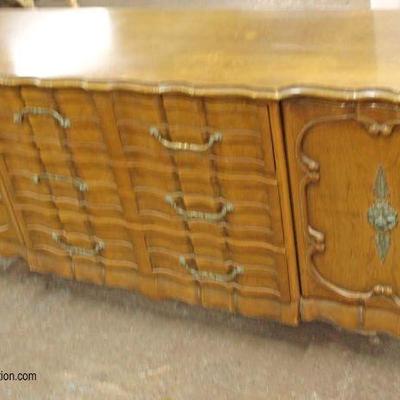  QUALITY VINTAGE â€œLeonardo Furniture Companyâ€ SOLID Mahogany French Provincial Style High and Low Chest

Auction Estimate $300-$600...