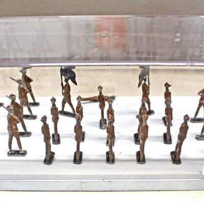  Metal Toy Soldierâ€™s in Display Case

Auction Estimate $50-$100 â€“ Located Inside 