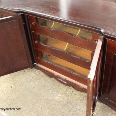  VINTAGE SOLID Mahogany High Chest and Low Chest in the French Style with Fitted Interior

Auction Estimate $200-$400 â€“ Located Inside 