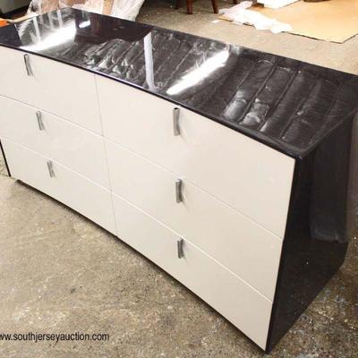 NEW Modern Design Black and White Low Chest

Auction Estimate $200-$400 â€“ Located Inside

  