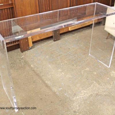  NEW Modern Design Lucite Sofa Table

Auction Estimate $100-300 â€“ Located Inside 
