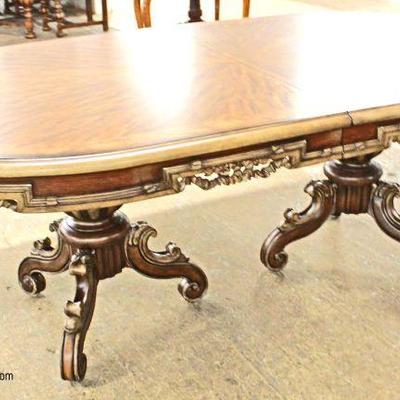  7 Piece Contemporary oval Dining Room Table with Fancy Carved Skirts and Legs with 6 Upholstered Medallion Back Chairs

Auction Estimate...
