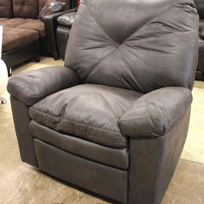  NEW Leather Style Recliner

Auction Estimate $100-$400 â€“ Located Inside 