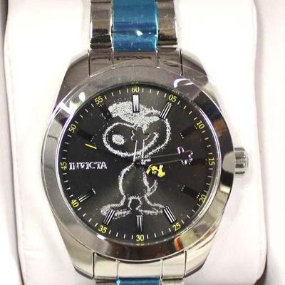  Menâ€™s Invicta Snoopy Character Limited Edition Watch in Box with paperwork

Located Showcase â€“ Auction Estimate $100-$200 