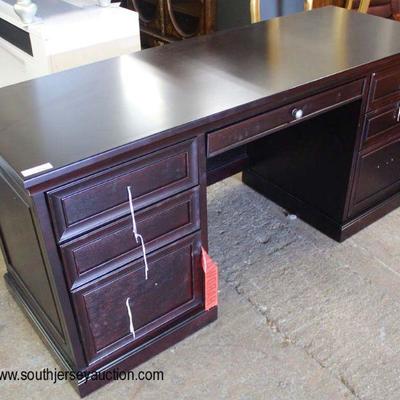  NEW Mahogany Finish Knee Hole Desk with Hardware in the Drawer

Auction Estimate $100-$300 â€“ Located Inside 