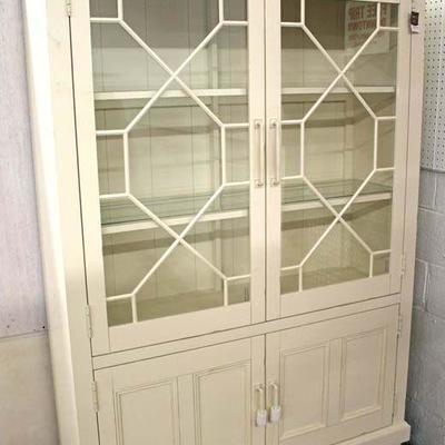  NEW 2 Door Paint Decorated Country Style Display Cabinet

Auction Estimate $200-$400 â€“ Located Inside

  