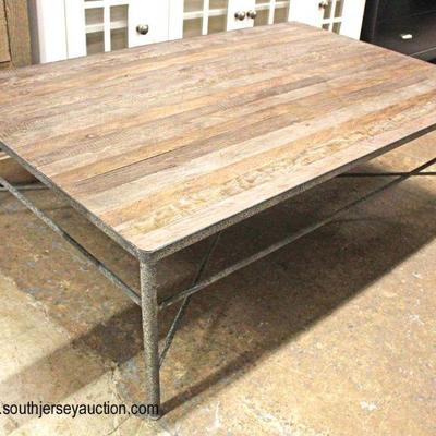  NEW â€œGabby Home Furnitureâ€ Industrial Style Reclaim Wood Top Coffee Table

Auction Estimate $200-$400 â€“ Located Inside 