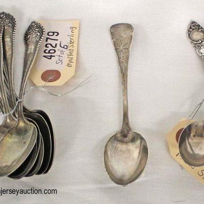  Selection of Sterling Silver Spoons

Auction Estimate $20-$40 â€“ Located Inside 