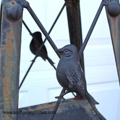  PAIR of Metal 4 Tier Decorative with Birds Display Shelves

Auction Estimate $100-$200 â€“ Located Out Front 