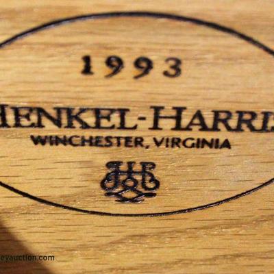 SOLID Wild Black Cherry “Henkel Harris Furniture”3 Drawer Taper Leg Brandy Board

Auction Estimate $500-$1000 – Located Inside 