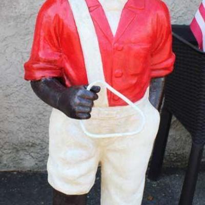  Cast Iron Painted Lawn Jockey

Auction Estimate $100-$400 â€“ Located Out Front 