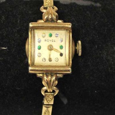  Royce Watch  Ladies Watch

Located Showcases â€“ Auction Estimate $ 