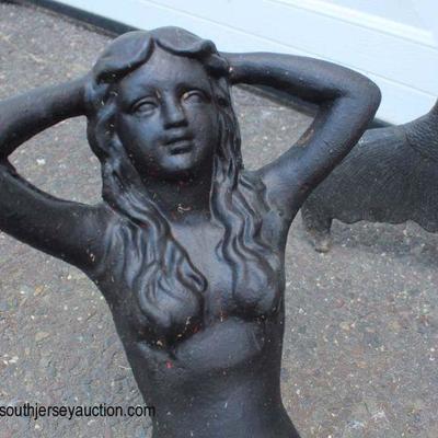  Selection of Large Cast Iron Mermaids

Auction Estimate $50-$100 each â€“ Located Out Front 