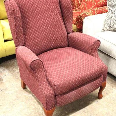  NEW Queen Anne Upholstered Reclining Chair

Auction Estimate $100-$300 â€“ Located Inside

  