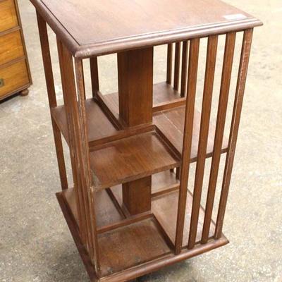  ANTIQUE Oak Revolving Bookcase in the Manner of Danner Furniture

Auction Estimate $200-$400 â€“ Located Inside 