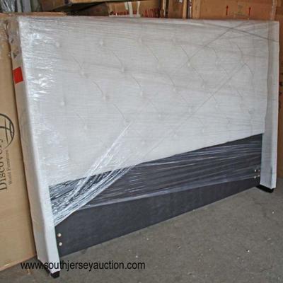  NEW Upholstered King Size Headboard

Auction Estimate $100-$300 â€“ Located Inside 