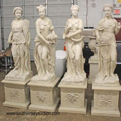  Life Size Composition of the Four Seasons with Pedestals

Auction Estimate $1000-$2000 â€“ Located Out Front 