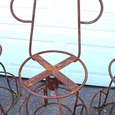  Set of 4 Metal Chairs

Auction Estimate $20-$50 each â€“ Located Out Front 
