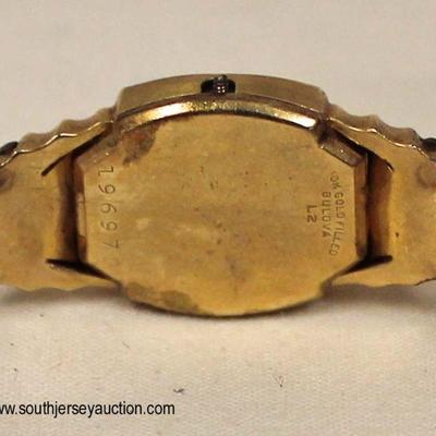  Bulova 10K Gold Filled Watch

Located Showcases â€“ Auction Estimate $

  
