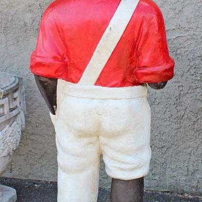  Cast Iron Painted Lawn Jockey

Auction Estimate $100-$400 â€“ Located Out Front 