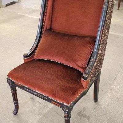  Upholstered Mahogany Frame Carved Decorator Chair

Auction Estimate $100-$300 â€“ Located Inside 