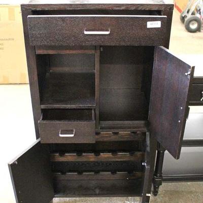  Like New Wine Cheese Cabinet in the Espresso Finish

Auction Estimate $100-$300 â€“ Located Inside 