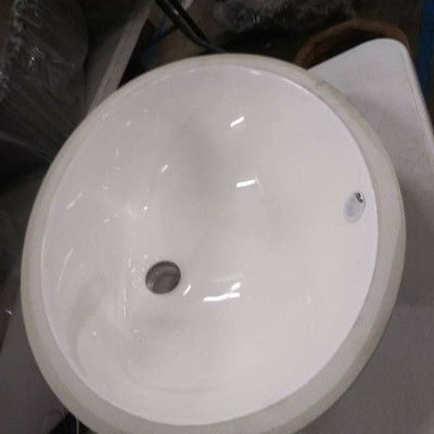 New Egg Shaped White Sink
