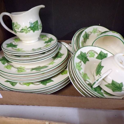 Fransiscan Dishes - Ivy Pattern