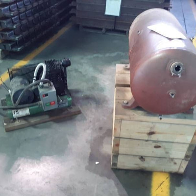 Air Compressor and Tank
