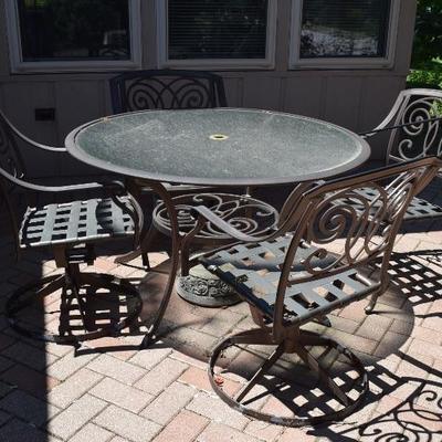 Patio Table, Chairs