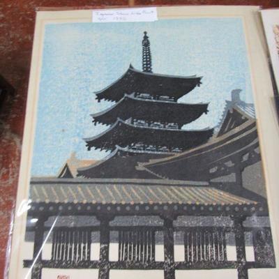 Oriental Woodblock prints