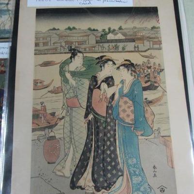 Oriental Woodblock prints