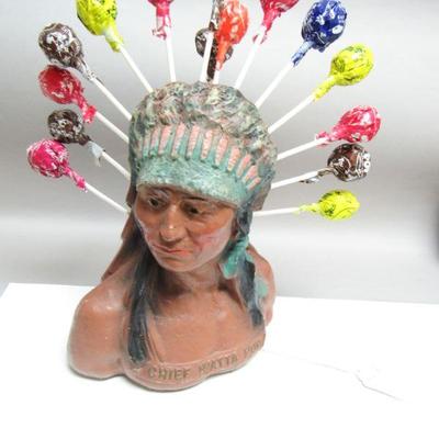Chief Watta Pop Lollipop Display