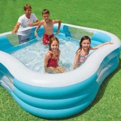 INTEX Swim Center Inflatable Family Swimming Pool