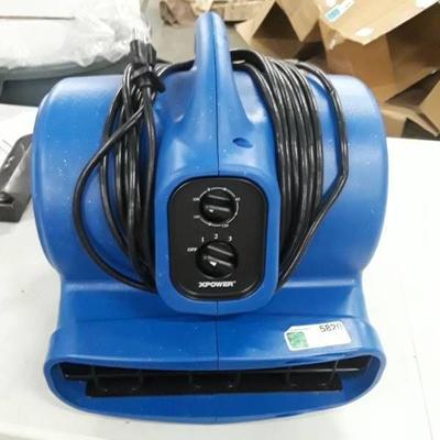 XPower 1 3 HP Air Mover and Pet Dryer