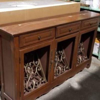Three Drawer Buffet Type Cabinet