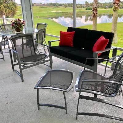 10 Piece Brown Jordan Patio Set (Sold as Set Only) - $2,995