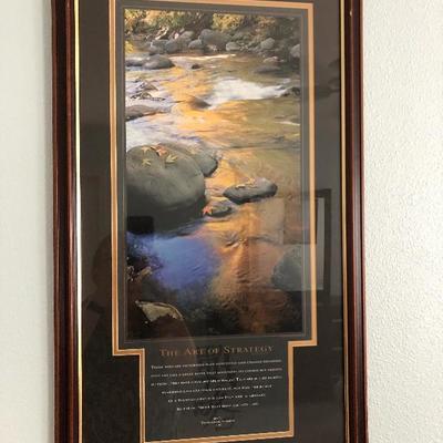 Estate sales are a great way to buy beautiful framed art! 