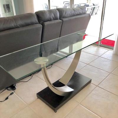 - Matching Sofa Table - $225
	(60W  18D  28H)