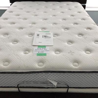 Power Base Adjustable Bed w/Solstice Queen Mattress - $1,450