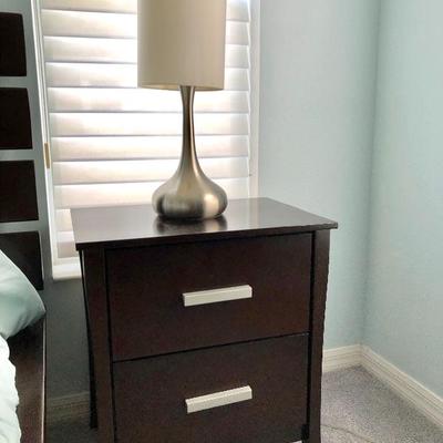 - "Coaster" Espresso 6 Piece Queen Bedroom Set - $450 
	(Buy the Full Set and Save $25 !)
	Includes: Headboard w/Platform Frame...