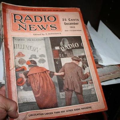 Collection of Radio  News Magazines from the 1920's / 1930's 