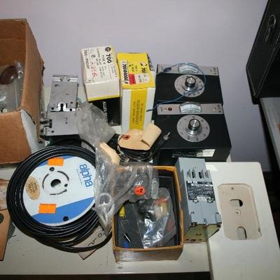 Vintage Electronics & Radio Repair Parts Mostly NEW & NOT USED PULLED FROM ATTIC 