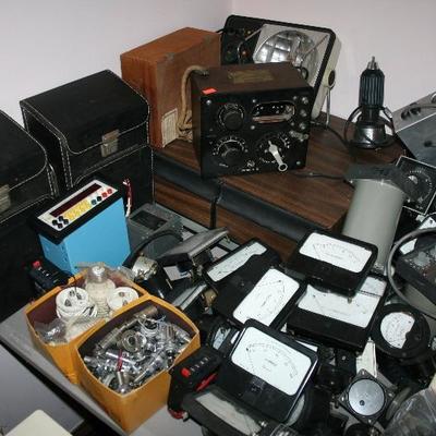 Vintage Electronics & Radio Repair Parts Mostly NEW & NOT USED PULLED FROM ATTIC 