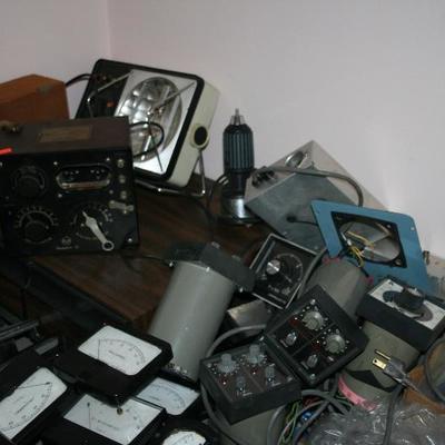 Vintage Electronics & Radio Repair Parts Mostly NEW & NOT USED PULLED FROM ATTIC 