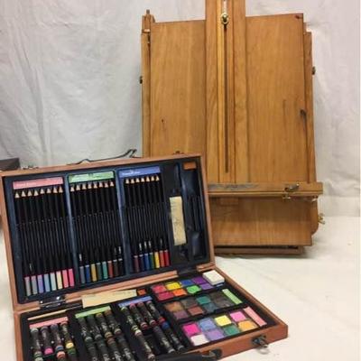 Portable Easel w/Gallery Drawing Kit