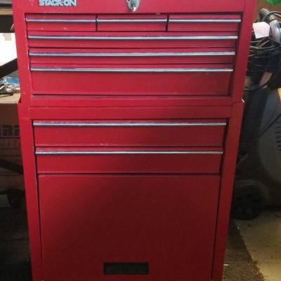 Stack-On Tool Chest and Tools