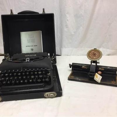 Vtg Remington & Dial Typewriters